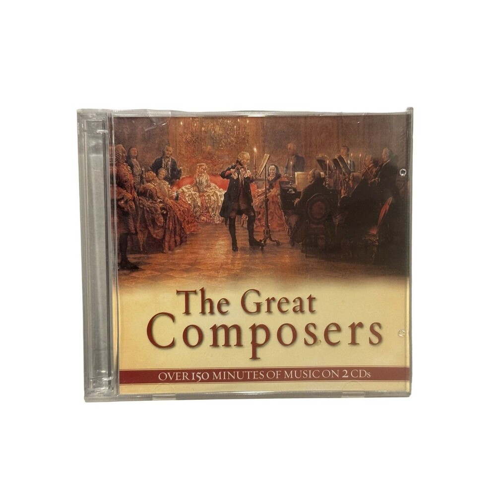 The Great Composers 2 CD Set Classical Music Compilation